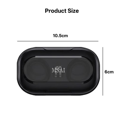 MSAI T23 AI Translator Earbuds 138 Languages Multilingual Translate APP Bluetooth Low Latency Real Time Offline Translation
