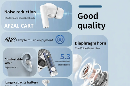 New wireless Bluetooth headset TWS headset with microphone stereo sports in-ear headset touch long standby