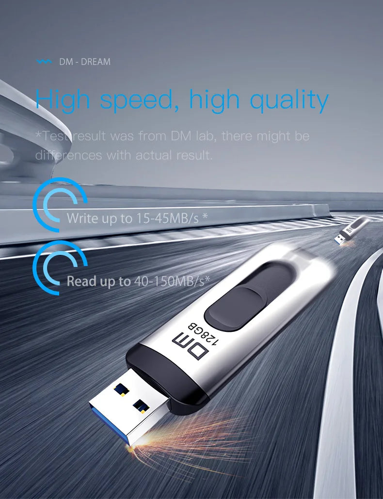 USB3.0 Flash drive high speed PD090 16GB 32GB 64GB 128GB 256GB Metal write speed from 10MB-60MB