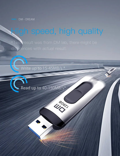 USB3.0 Flash drive high speed PD090 16GB 32GB 64GB 128GB 256GB Metal write speed from 10MB-60MB