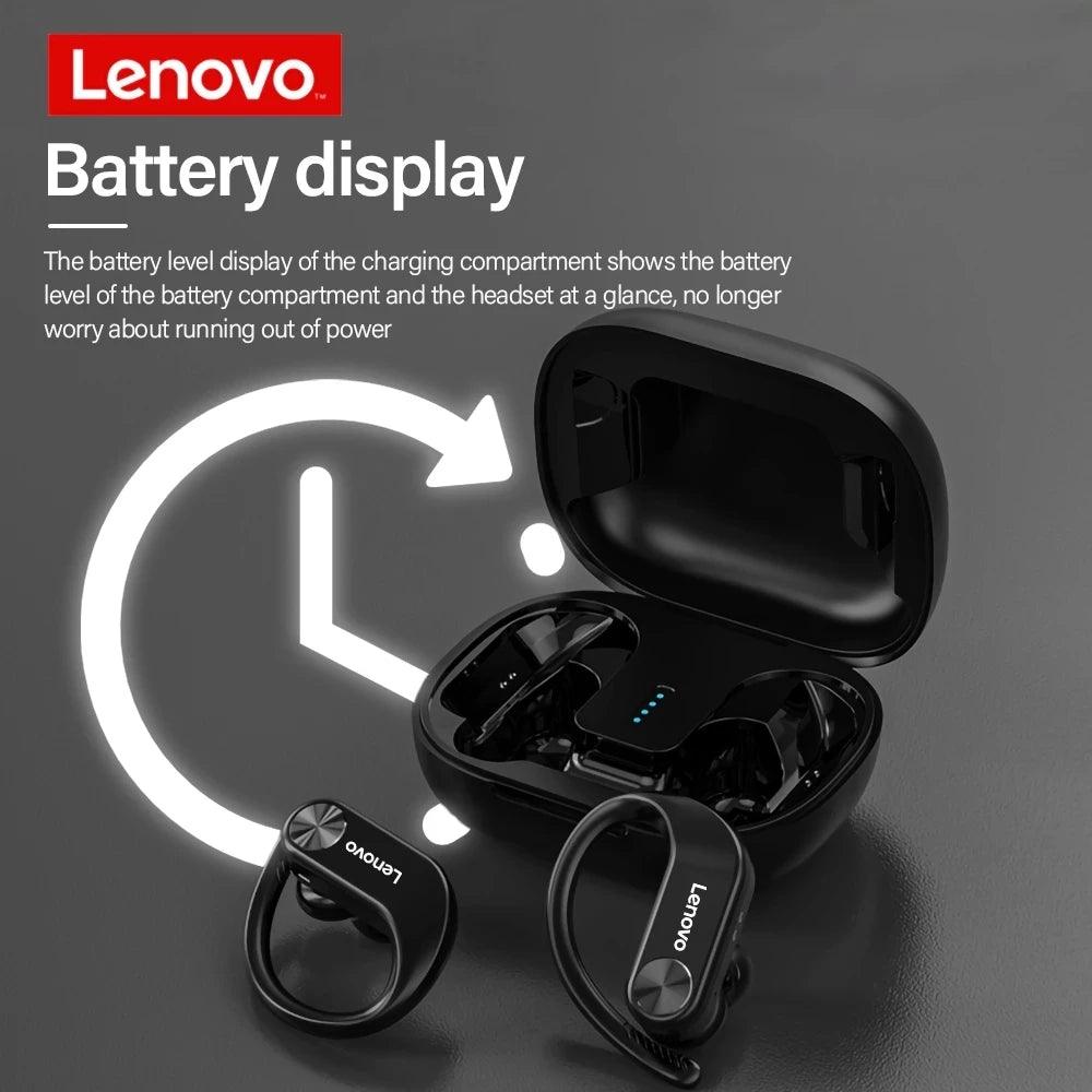 Choice Lenovo LP7 OWS Wireless Bluetooth Sports Earphones Pro 6 Music Earbuds Waterproof Noise Reduction HD Call Gaming Headset