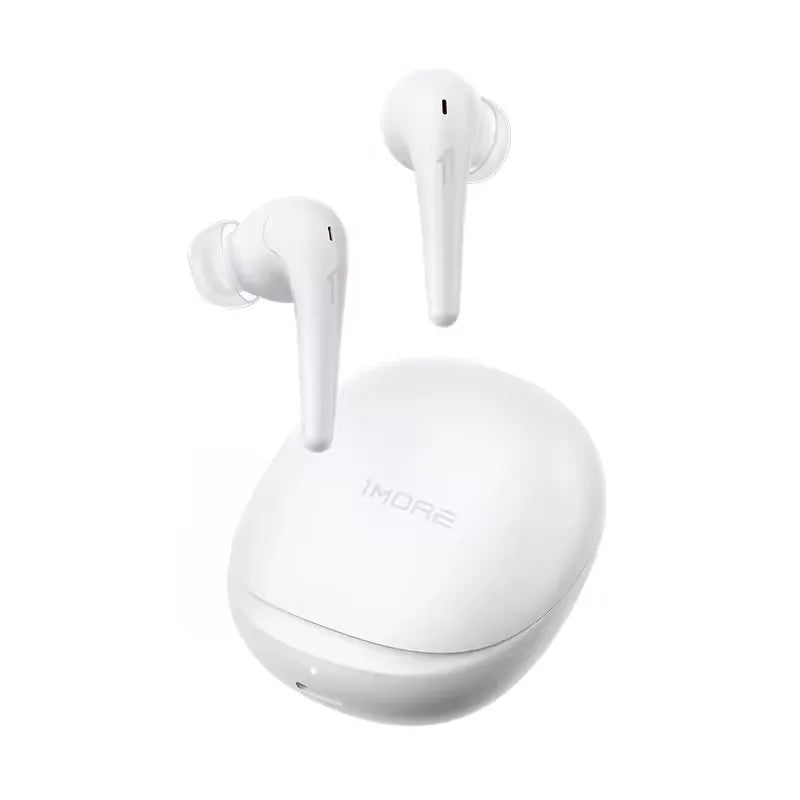 1MORE Aero Ear buds Noise Cancellation Bluetooth 5.2 flash-sale Clear Calls 28h Playtime Wireless Charging headset electronic