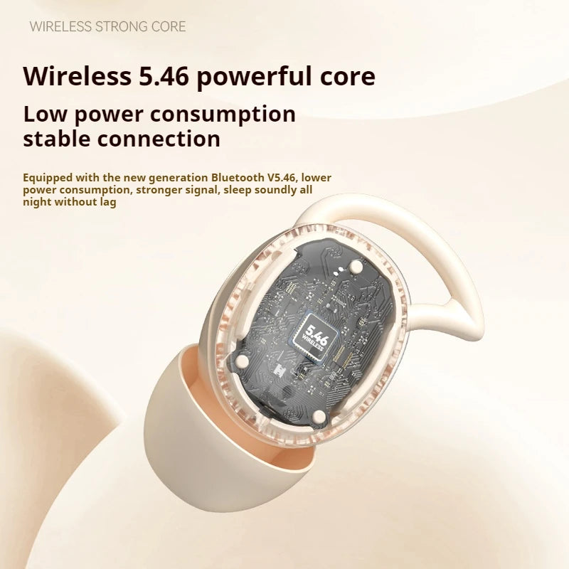 M72 Mini Portable Wireless Earphones Bluetooth In-Ear Earphone Noise Reduction Invisible Sleep Earbuds HIFI Stereo Music Headset