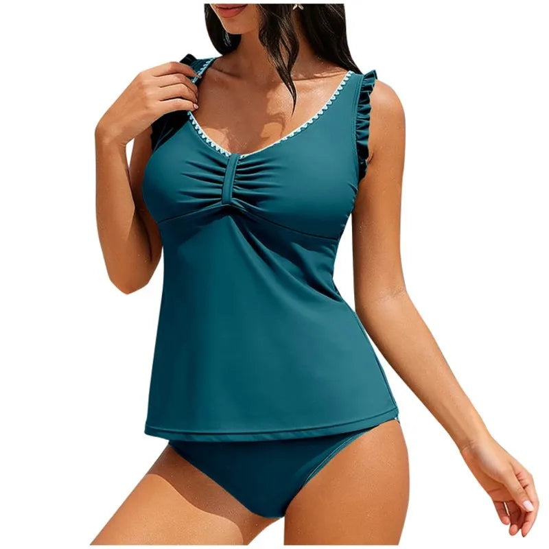 Swimwear Women Swimsuit Sexy Tankini New Push Up Bikinis Set Brazilian Bathing Suit Beachwear Biquini Two Piece Suits 2026