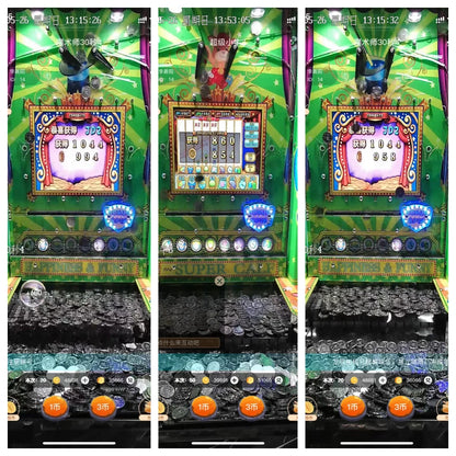 Online coin pusher Super Circus Bird Paradise Crazy Ghost City Mobile Version Arcade Video Game City Game Coins