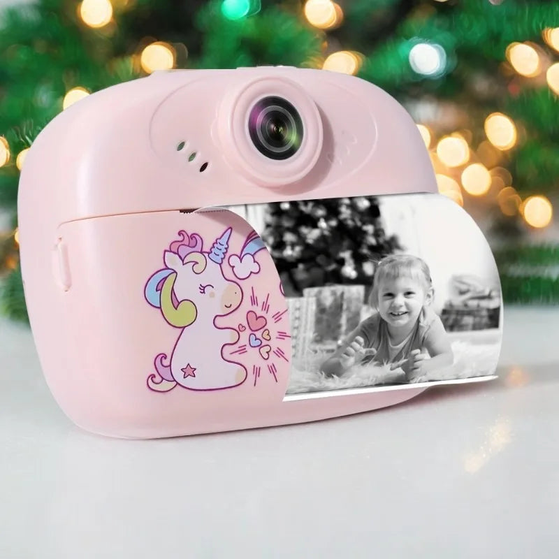 Supports 32G Memory Battery Life  Instant Printing Camera Supports Video Games Children's Camera