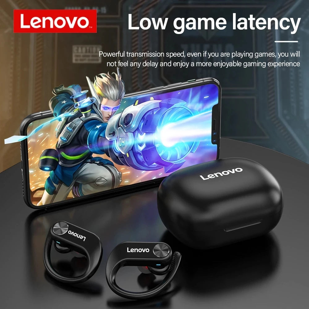 Choice Lenovo LP7 OWS Wireless Bluetooth Sports Earphones Pro 6 Music Earbuds Waterproof Noise Reduction HD Call Gaming Headset
