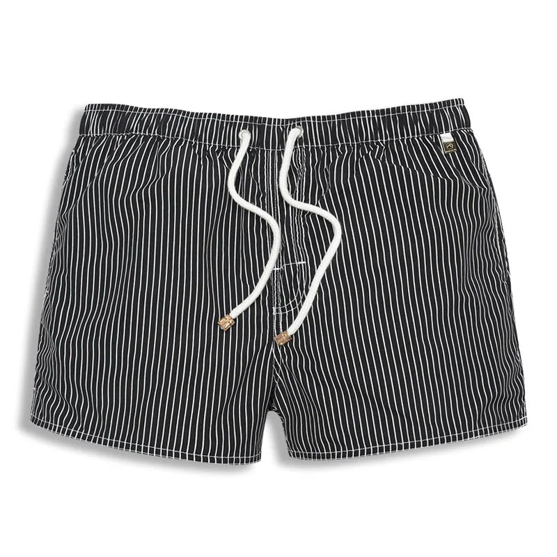 2025 Summer Men Stripe Shorts Men Casual Soft Shorts Fashion Beach Shorts Men Board Shorts Men Breathable Holiday Shorts