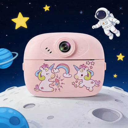 Supports 32G Memory Battery Life  Instant Printing Camera Supports Video Games Children's Camera